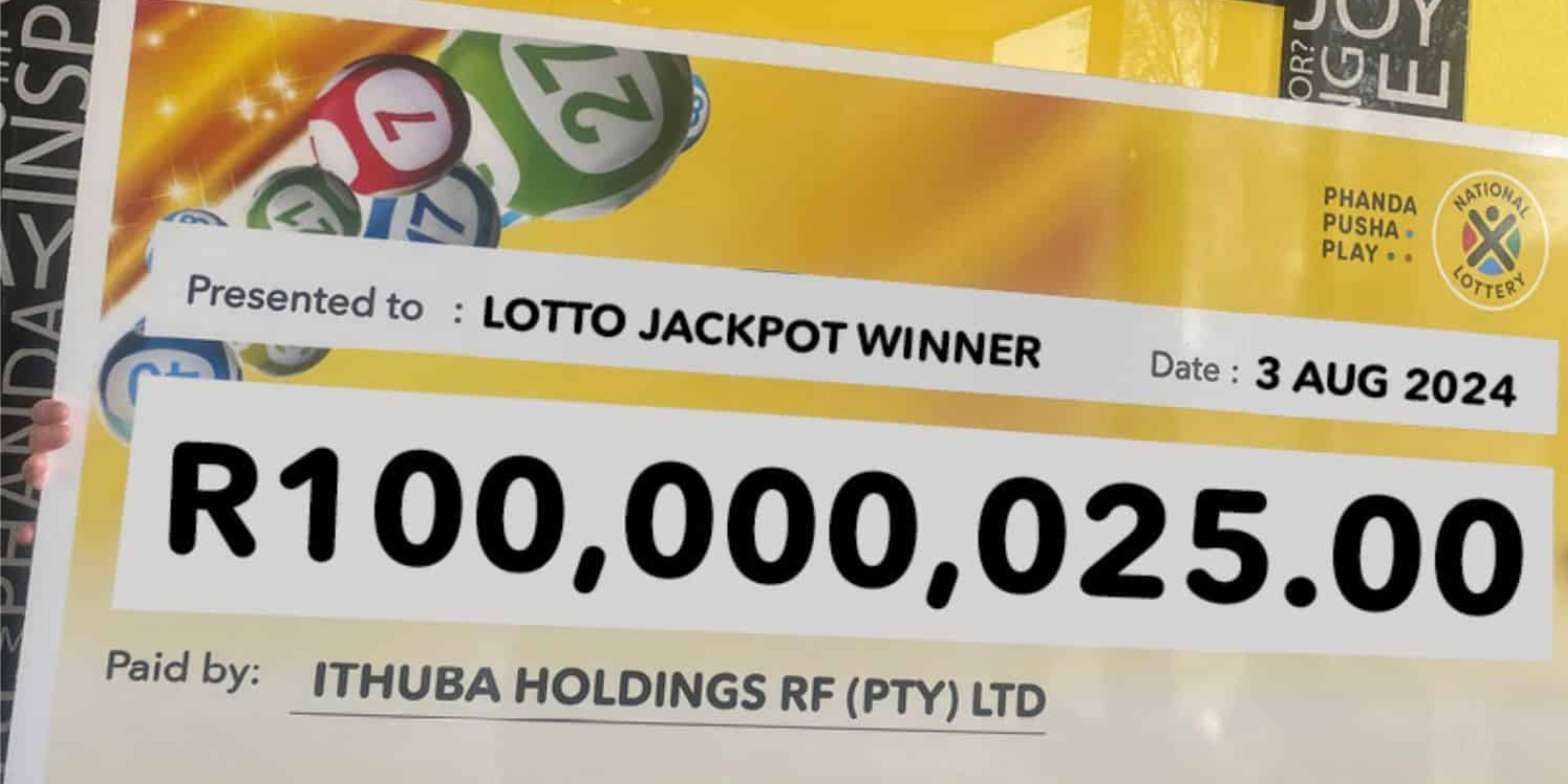 Dangers of Announcing Lotto Winners to the Public in South Africa